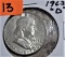 1963-D Franklin Half Dollar