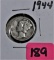 1944 Mercury Dime