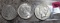 1922, 1923, 1926-D Peace Dollars