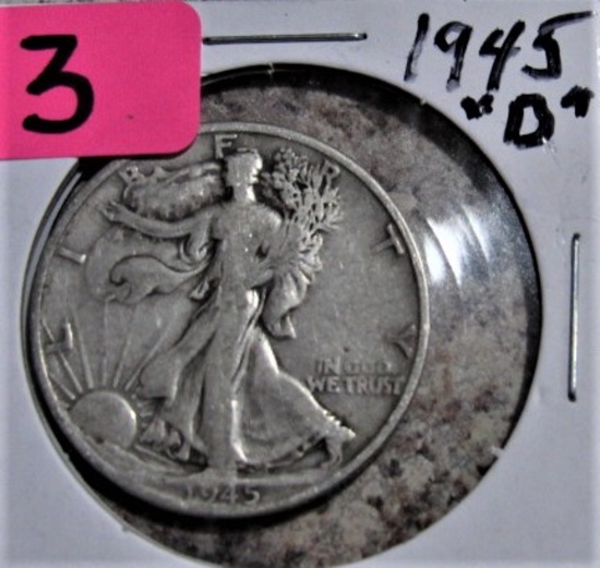 1949-D Walking Liberty Half Dollar