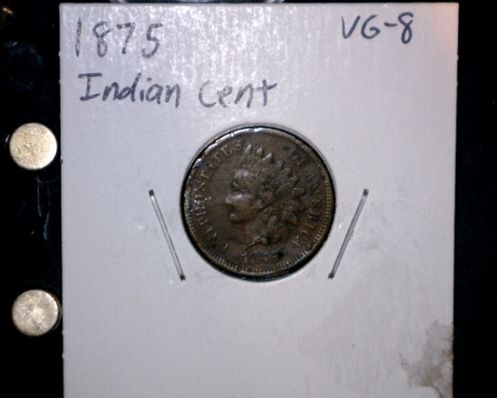 1875 Indian Head Cent