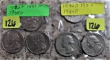 6 Washington Quarters