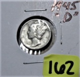 1945-D Mercury Dime