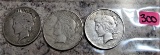 1922, 1923-D, 1923 Peace Dollars