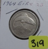 1964 Eire Quarter
