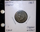 1861 Indian Head Cent