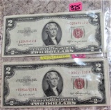 1953, 1953C $2 Bills