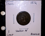 1872 Indian Head Cent