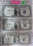 1935D, 1957A, 1957B Silver Certificates