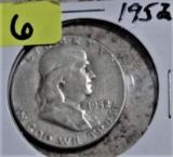 1952 Franklin Half Dollar