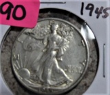 1945 Standing Liberty Half Dollar