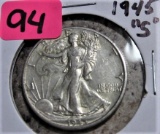 1945-S Standing Liberty Half Dollar