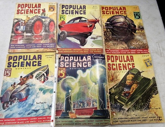 6 popular science magazines