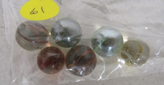 6 marbles