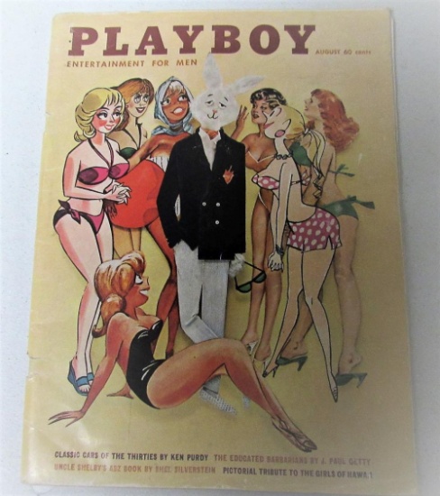 August 1961 Playboy