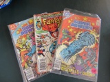 Super Powers and Fantastic Four comic books