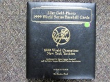 Danbury Mint 1999 Gold Photo World Series Cards
