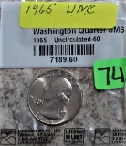 1965 Washington Silver Quarter