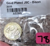 2005 Gold Plated Bison
