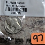 1927-D Buffalo Nickel