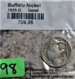 1929-D Buffalo Nickel