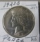 1923S Peace Dollar AU