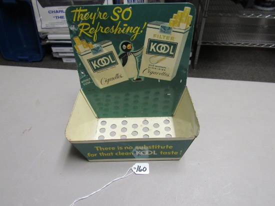 Metal Kool Cigarette Display Stand