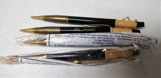(4) Planters Peanuts Pens