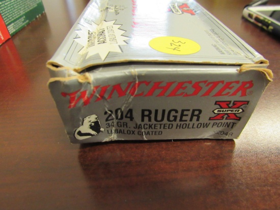 Full box Winchester 204 Ruger