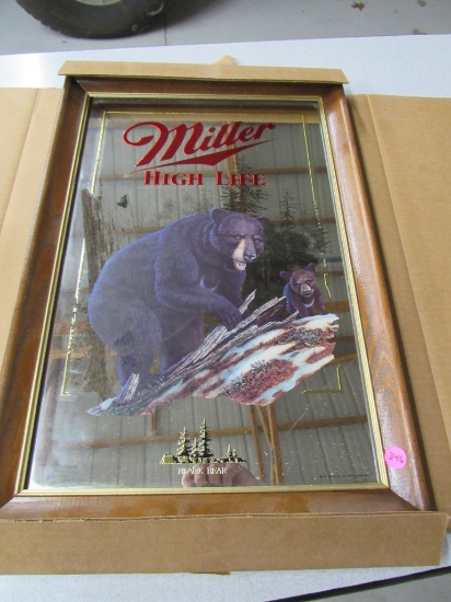 Miller Black Bear Mirror