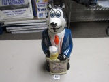 Hamms Bear Decanter