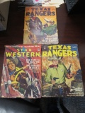 2 Texas Ranger book and 1 Star Western Book