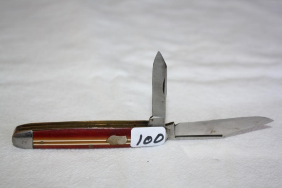 IK Co. F. Knife 2 Blade, Lucite