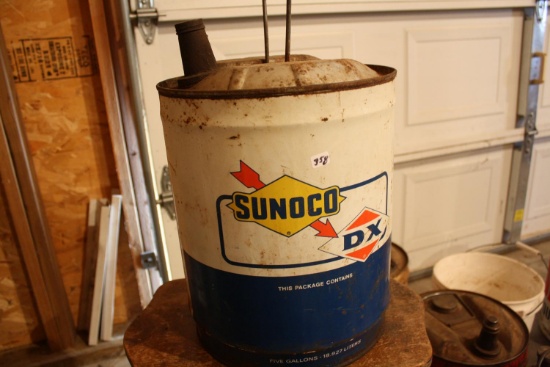 Sunoco DX Oil Can
