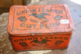 Union Pleader Cut Plug Tin