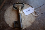 Brass Key Cork Screw Bottle Opener