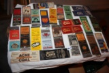 Coal, Coke Matchbooks