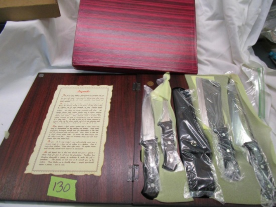 1969 Chevrolet Sales Award Cutlery Butcher Knife Set
