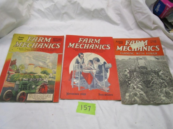 (3) Farming Mechanics 1926, 1928, 1932