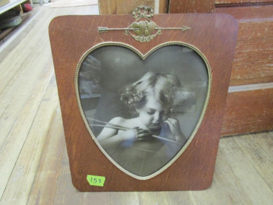 Original Cupid Asleep Print and Frame