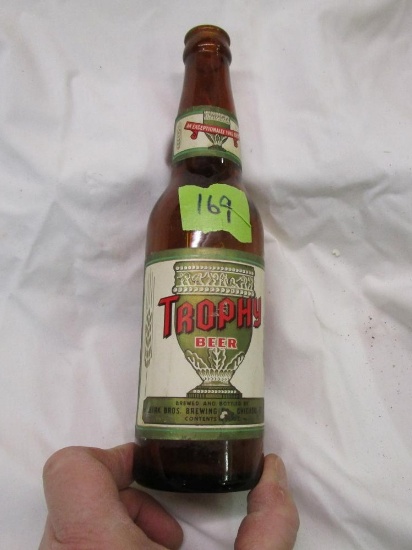 Old Trophy Beer Bottle