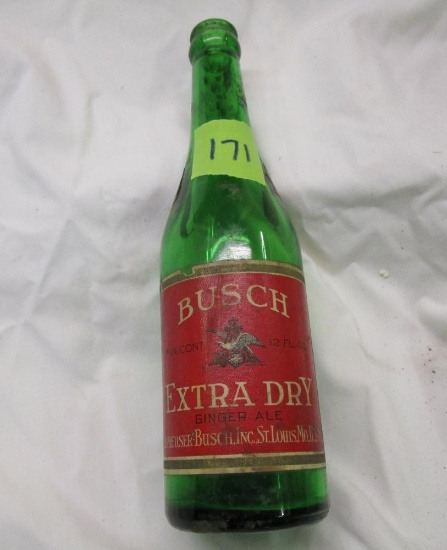Anheuser Busch Ginger Ale Bottle