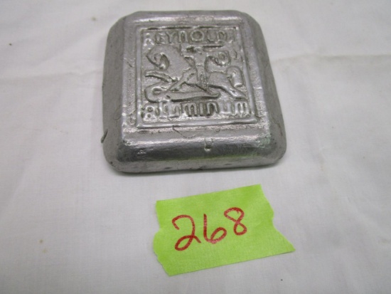 Old Bar of Aluminum from the Reynolds Company