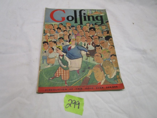 1936 Issue of Golfing Magazine