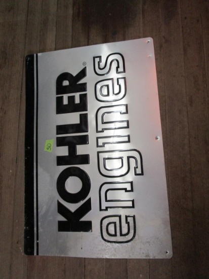 Old Kohler Engines Aluminum Sign