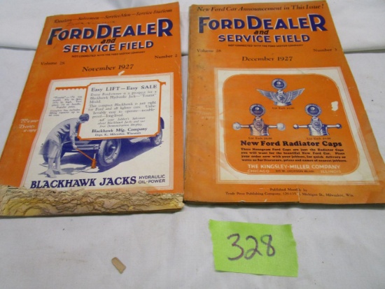 Old Ford Dealer and Service Field Catalog