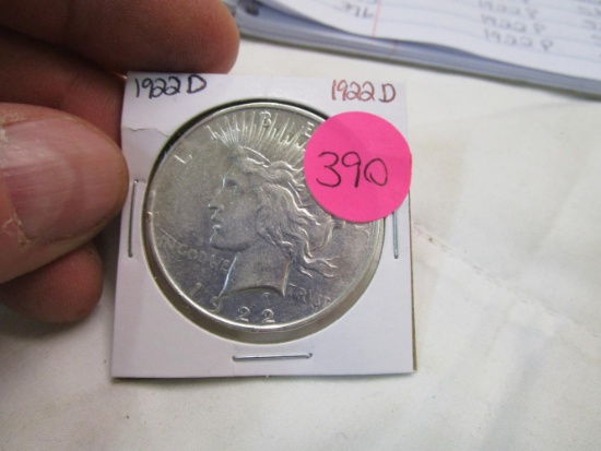1922-D Silver Dollar