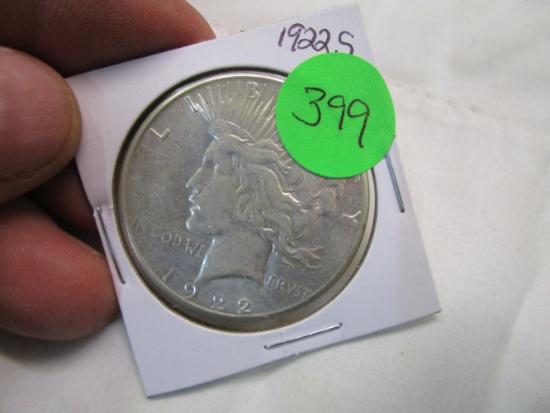 1922-S Silver Dollar