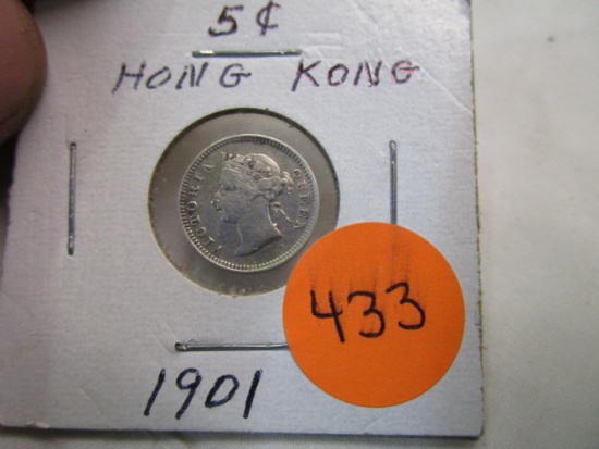 1901 5 Cent Hong Kong
