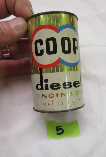 Coop Diesel Engine Oil Coin Bank